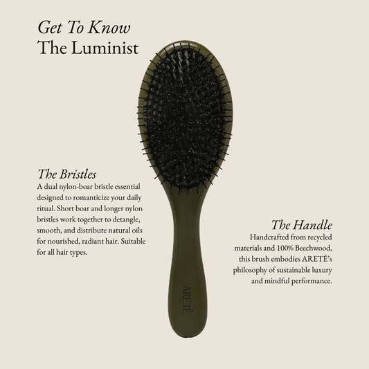 Arete - The Luminist Smoothing Detangling Brush