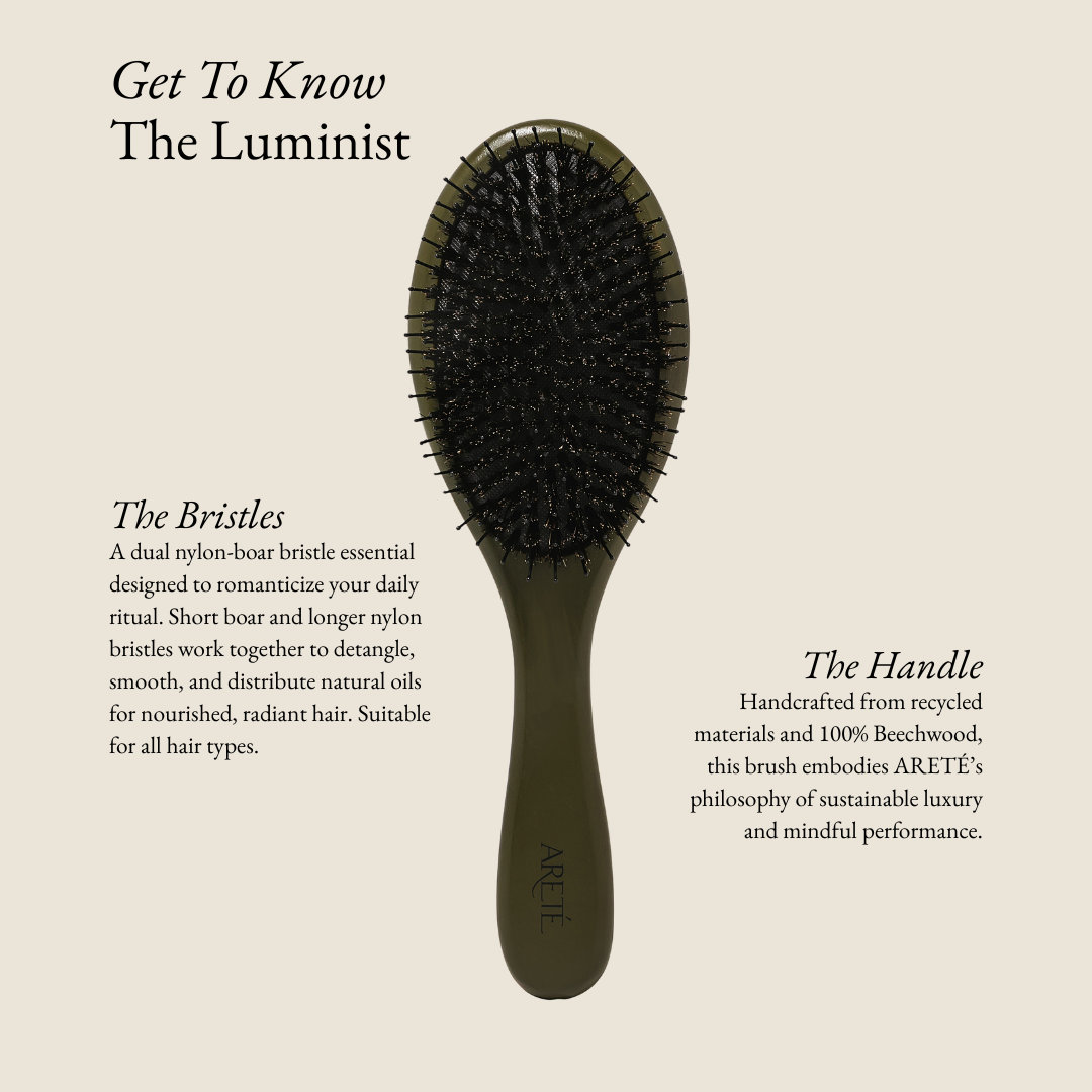 Arete - The Luminist Smoothing Detangling Brush